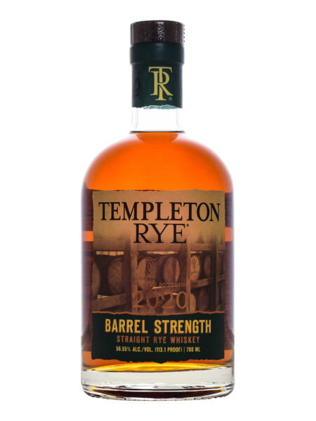 Templeton Rye Barrel Strength 2020 Musthave Malts MHM 2