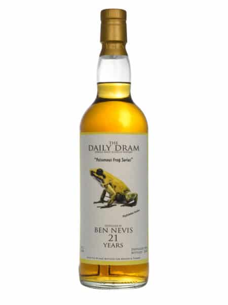 Ben Nevis 21 Years Old Daily Dram Poisonous Frog 1996 Must Have Malts MHM