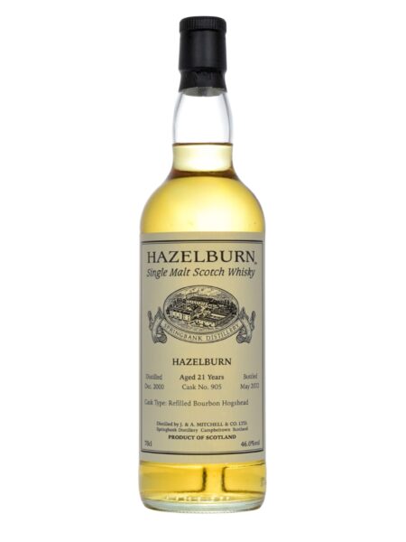 Hazelburn 21 Years Old 2000 Cask #905 Must Have Malts MHM