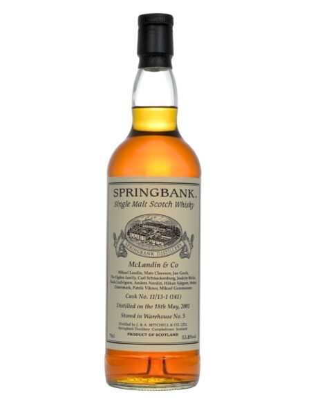 Springbank 17 Years Old McLandin & Co 2001 Cask #11 13-1 (141) Must Have Malts MHM
