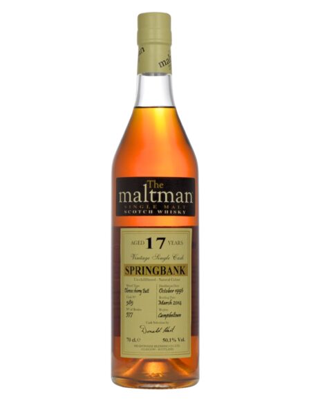 Springbank 17 Years Old The Maltman 1996 Cask #585 Must Have Malts MHM