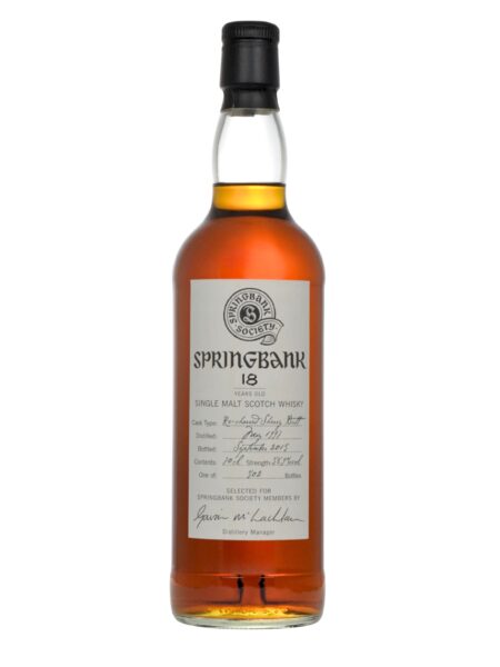 Springbank 18 Years Old Society Bottling 1997 Must Have Malts MHM