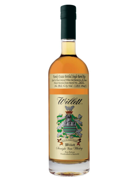 Willett 6 Years Old Family Estate Rye 2019 Single Barrel #3654 Must Have Malts MHM
