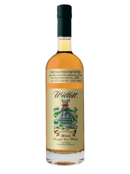 Willett 8 Years Old Family Estate Rye 2018 Single Barrel #3908 Must Have Malts MHM