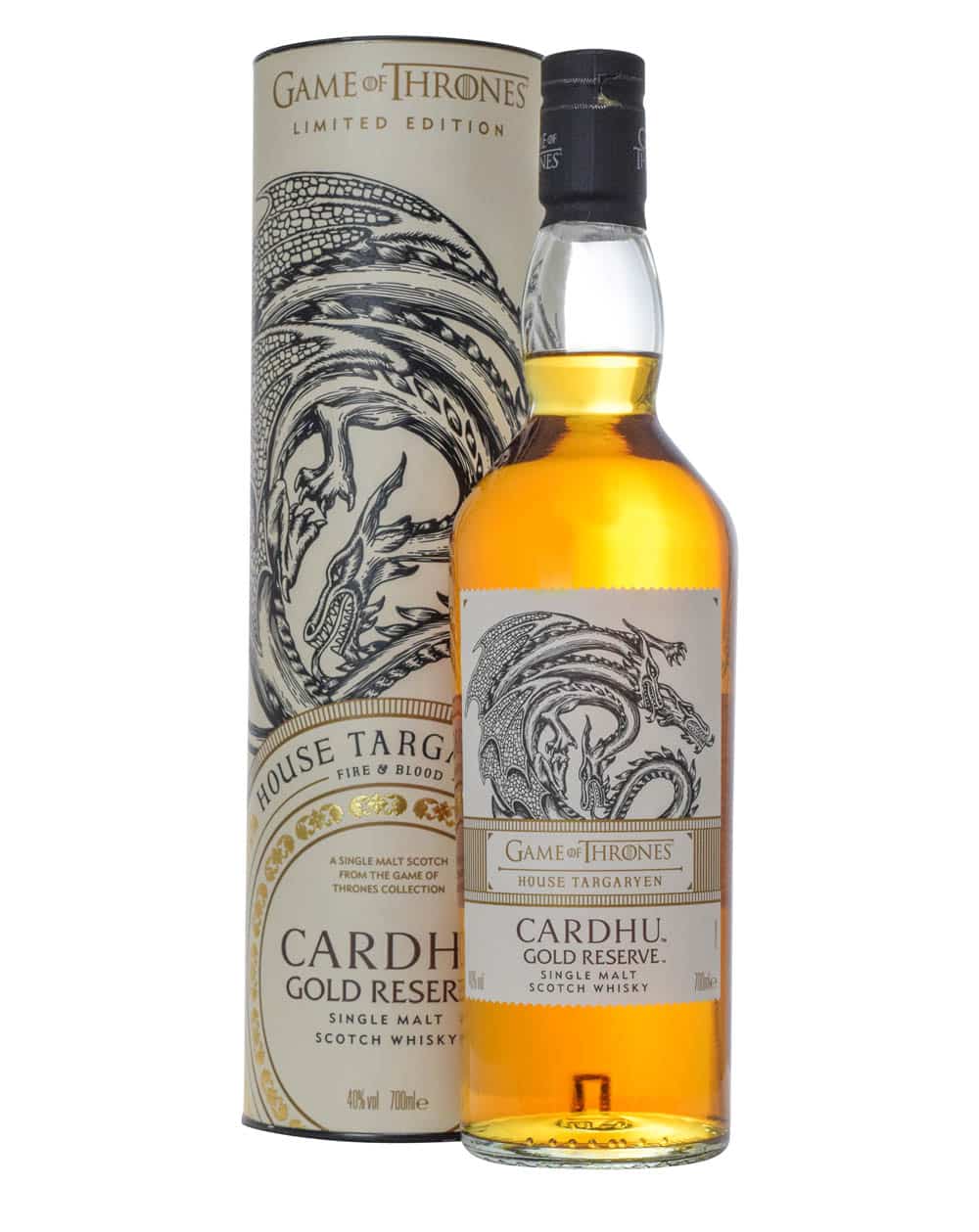 Cardhu Gold Reserve Game Of Thrones House Targaryen Tube Must Have Malts MHM