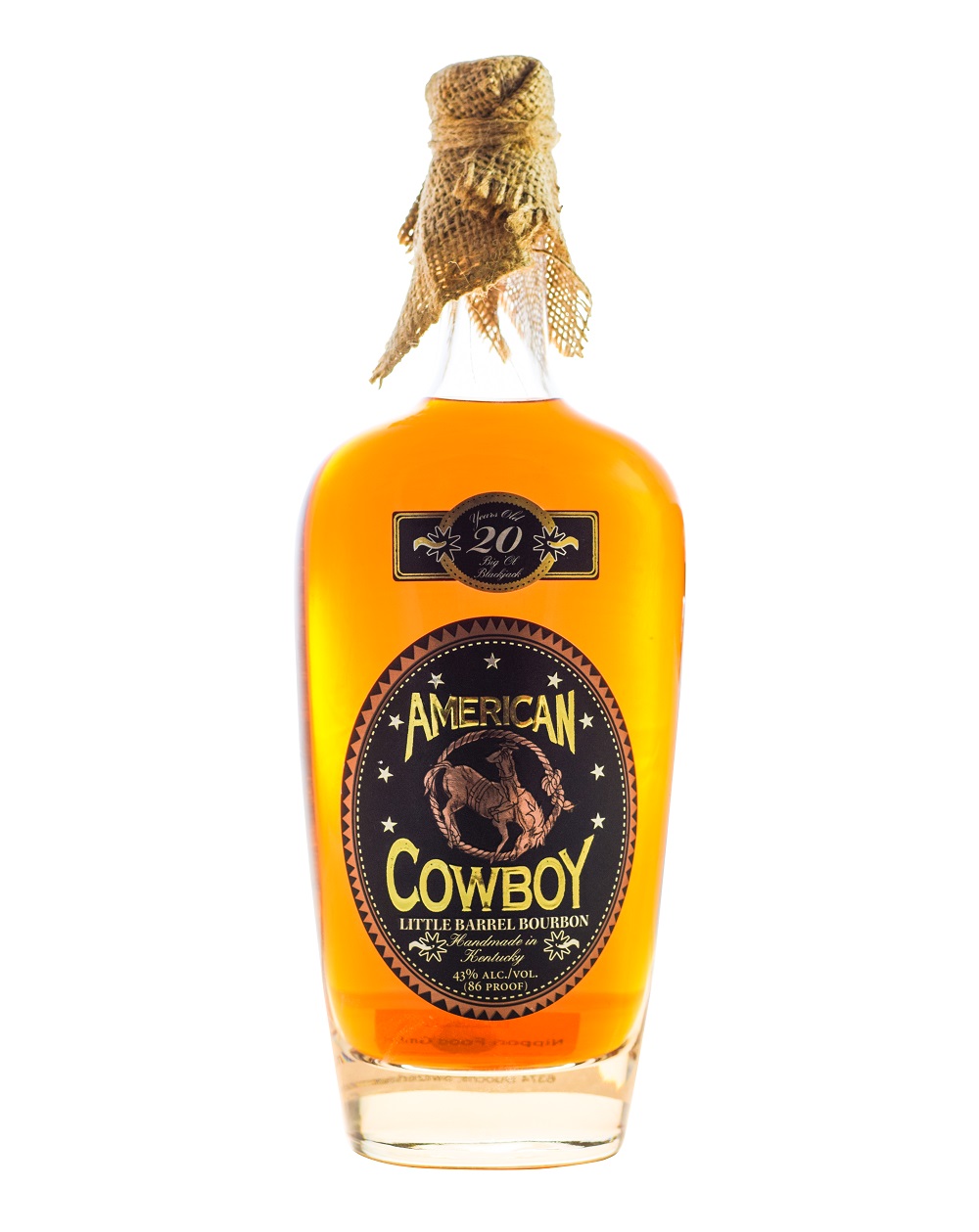 American Cowboy Little Barrel Bourbon (20 Years Old) MUsthave Malts MHM