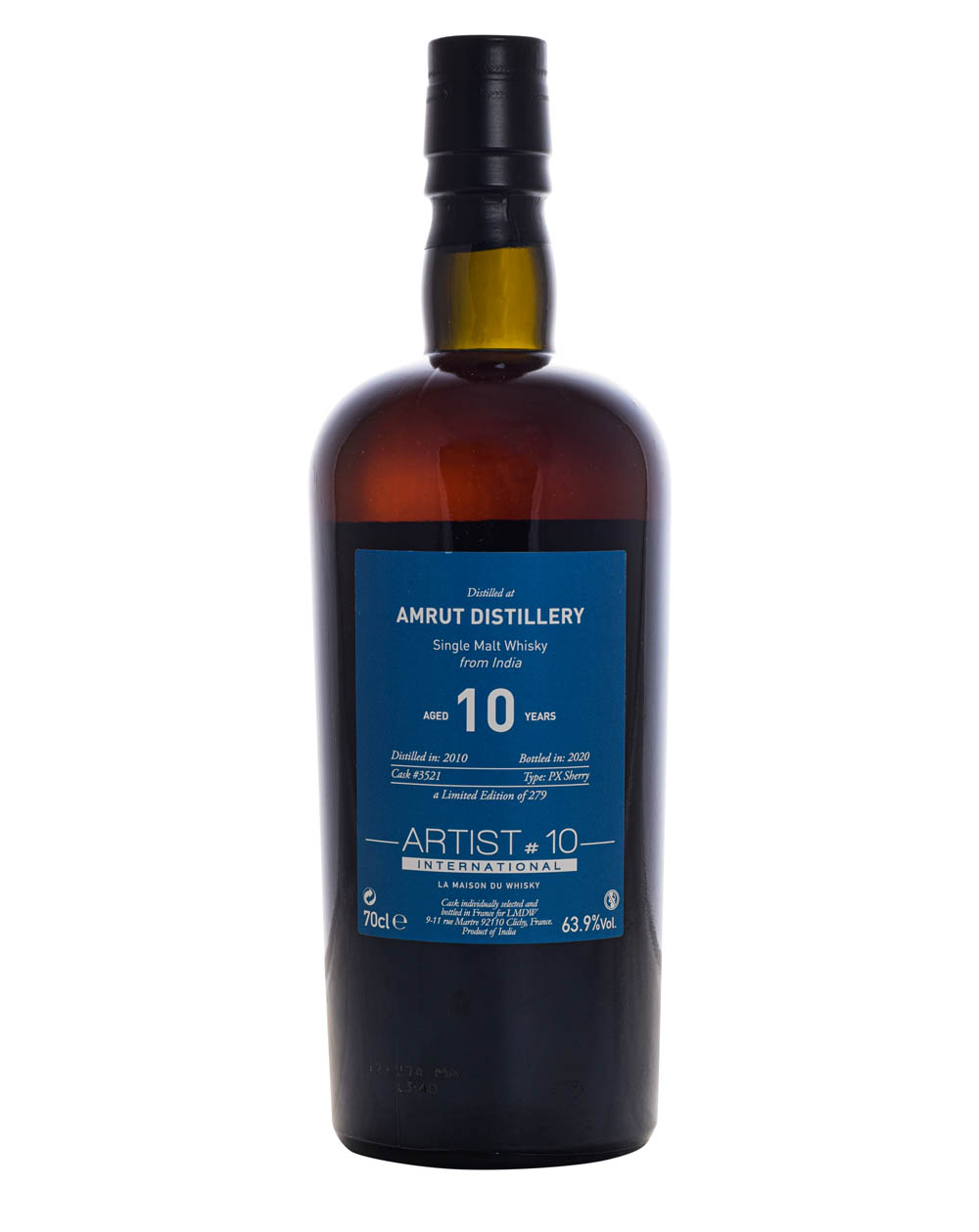 Amrut 10 Years Old 2010 Artist #10 International Musthave Malts MHM