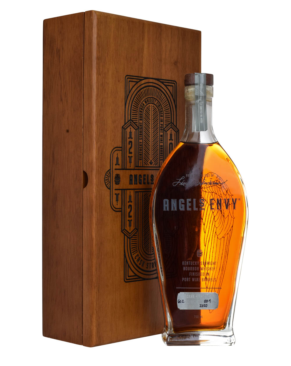 Angel's Envy 2020 Port Wine Finish Cask Strength Box Musthave Malts MHM