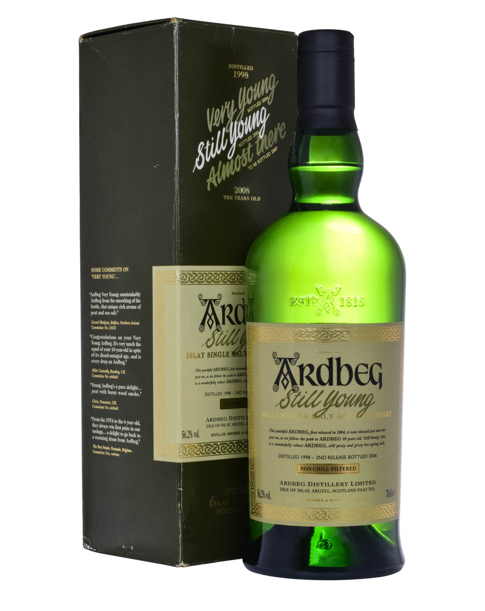Ardbeg Still Young 2nd Release 1998 Box Musthave Malts MHM