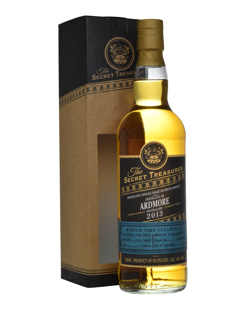 Ardmore 5 Years Old Secrret Treasures 2013 Box Musthave Malts MHM