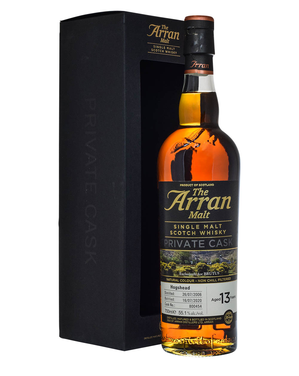 Arran 13 Years Old Private Cask 800454 Box Musthave Malts MHM