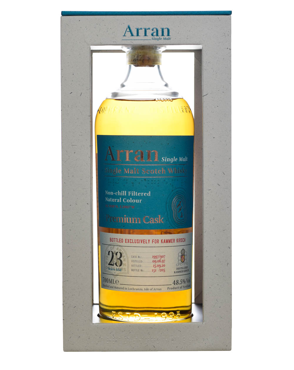 Arran 23 Years Old Premium Cask 1997 Box Musthave Malts MHM
