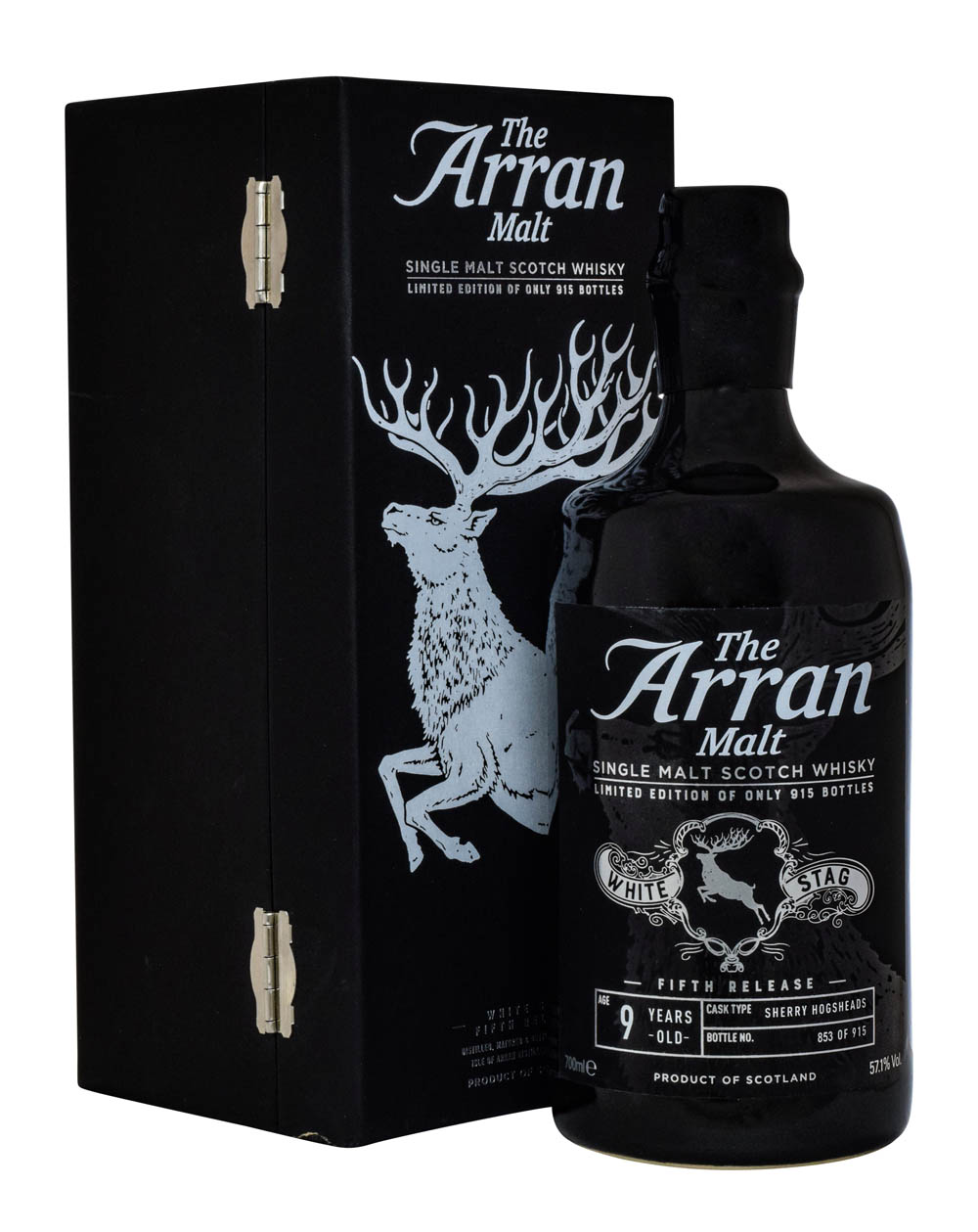 Arran 9 Years Old White Stagg 5th Release Box Musthave Malts MHM