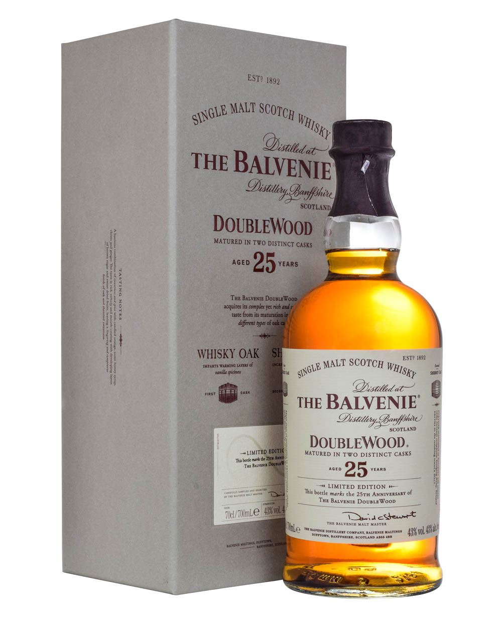 Balvenie 25 Years Old Double Wood Box Musthave Malts MHM
