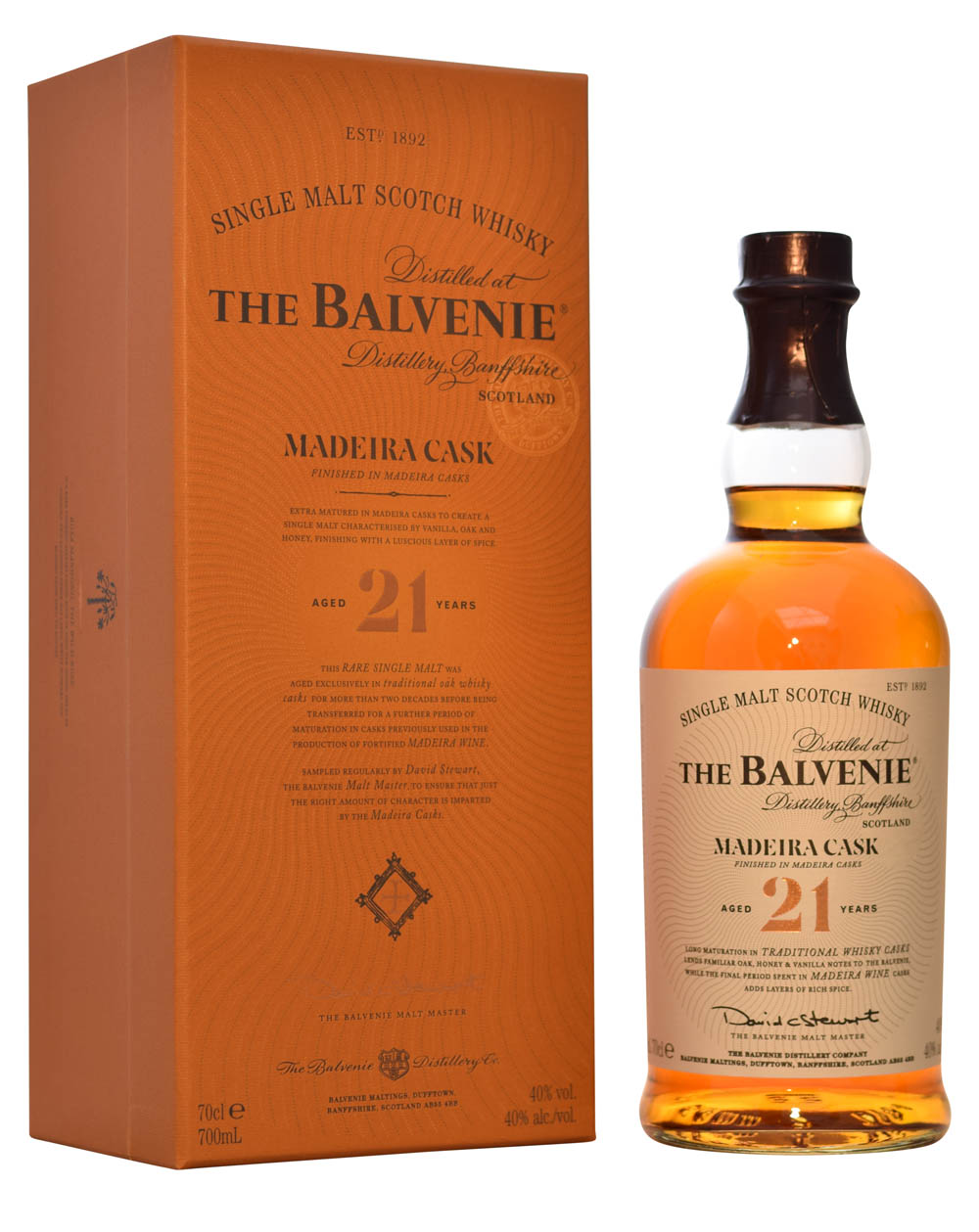 Balvenie Madeira Cask (21 Years Old) - Box Musthave Malts MHM