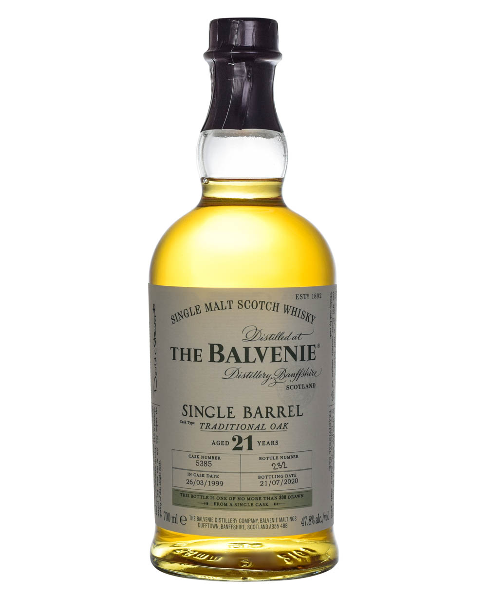 Balvenie Single Barrel 21 Years Old Cask 5385 Musthave Malts MHM