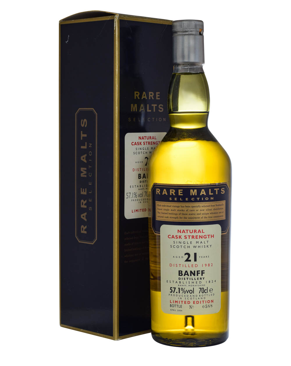 Banff 1982 Rare Malts Collection 21 Years Old Box Musthave Malts MHM