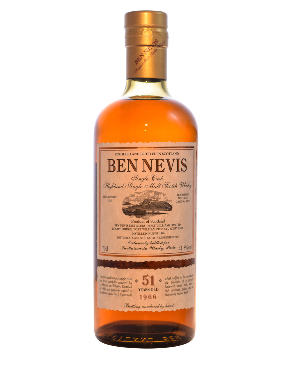 Ben Nevis 1966 (51 Years Old) Musthave Malts MHM