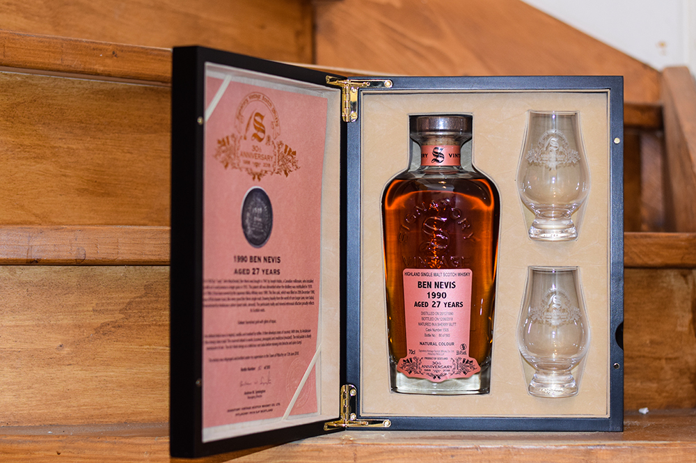 Ben Nevis 1990 Signatory Vintage Box (27 Years Old) Musthave Malts MHM