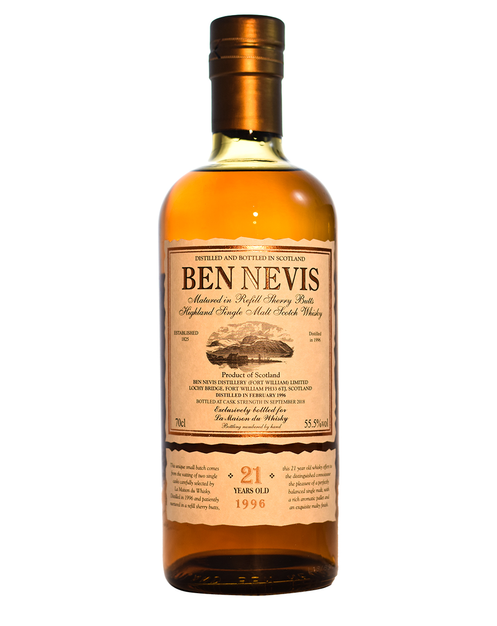Ben Nevis 1996 (21 Years Old) Musthave Malts MHM