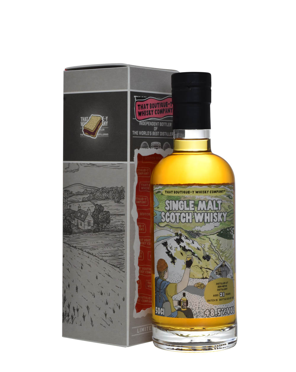 Ben Nevis 21 Years Old TBWC Batch 15 Box Musthave Malts MHM