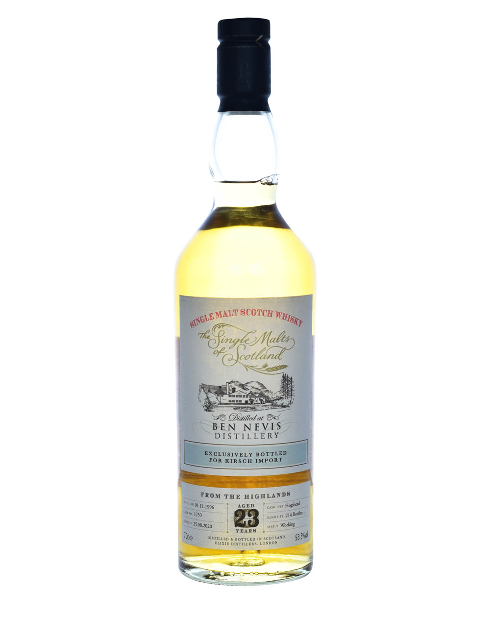 Ben Nevis 23 Years Old The Single Malts of Scotland 1996 (Kirsch Import) Musthave Malts MHM