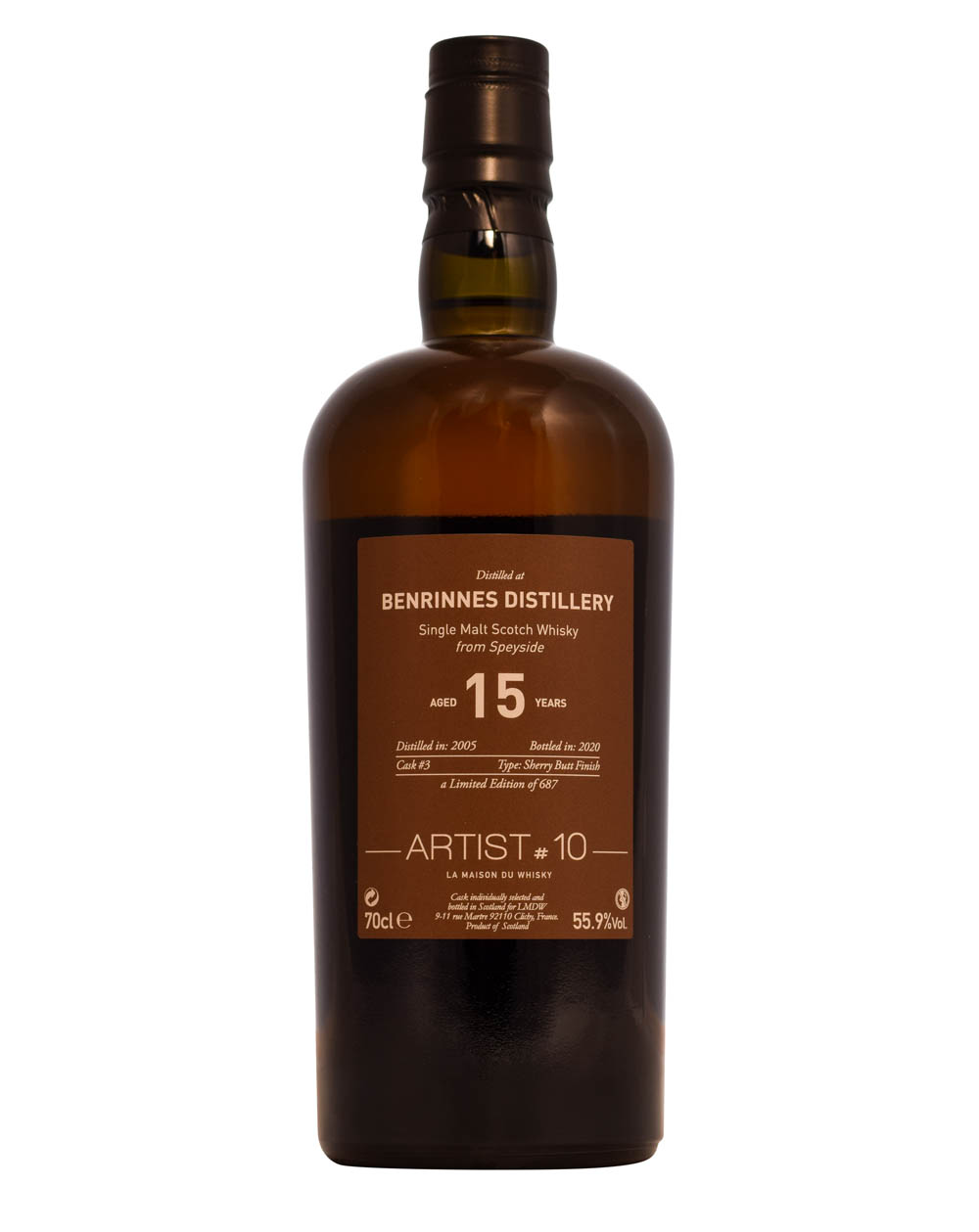 Benrinnes 2005 - LMDW Artist #10 (15 Years Old) Front Musthave Malts MHM