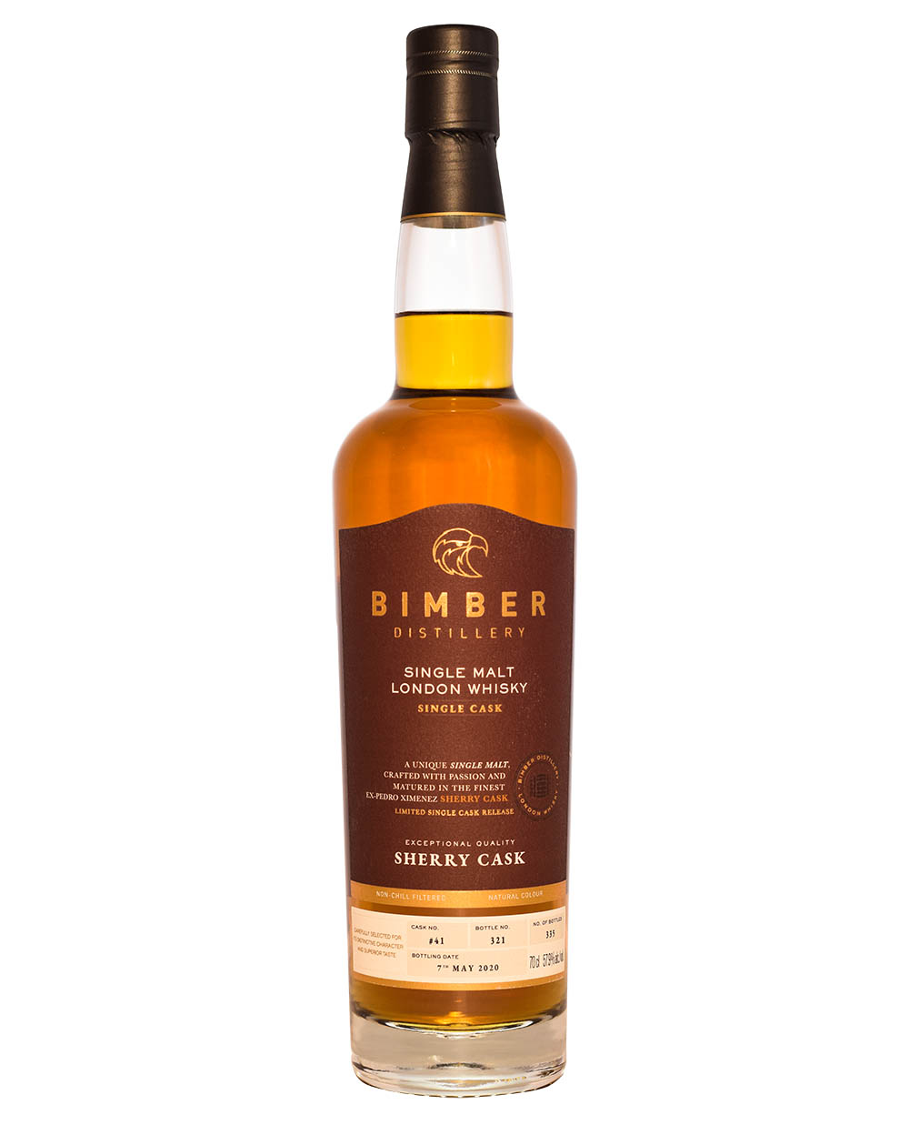 Bimber Single Malt London Whisky Single Cask 41 Musthave Malts MHM