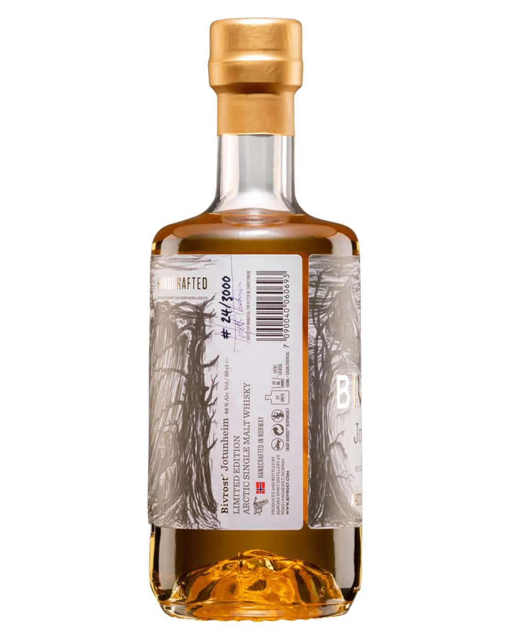 Bivrost Jotunheim Arctic Single Malt Whisky Back Musthave Malts MHM