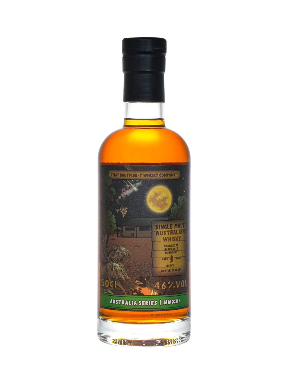 Black Gate Australian Whisky 3 Years Old TBWC Batch 1 Musthave Malts MHM
