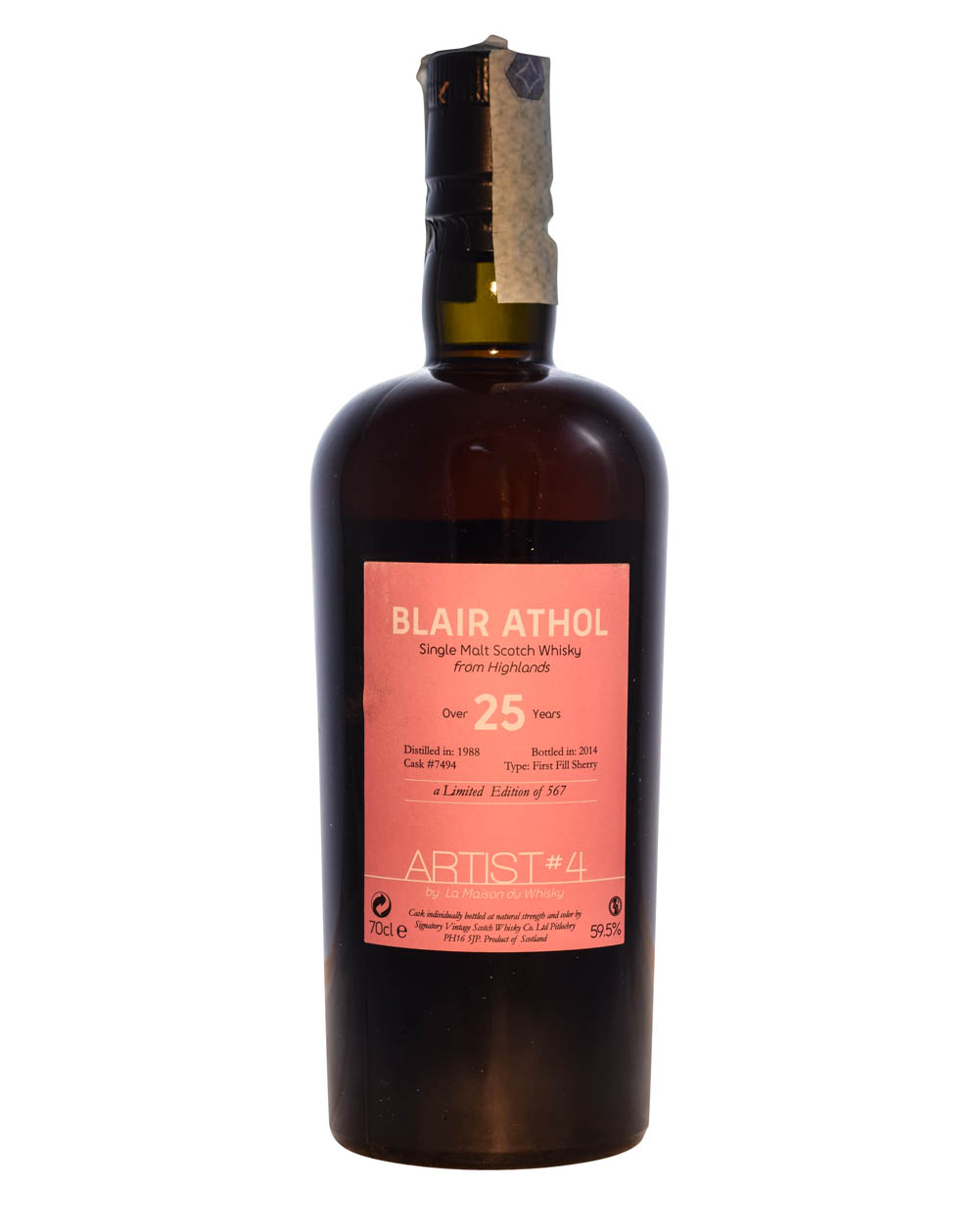 Blair Athol - Artist #4 25 Years Old) Front Musthave Malts
