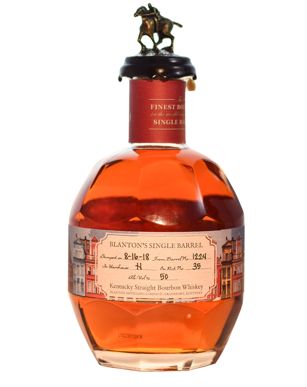 Blanton's Poland Limited Edition 2018 - Back Musthave Malts MHM