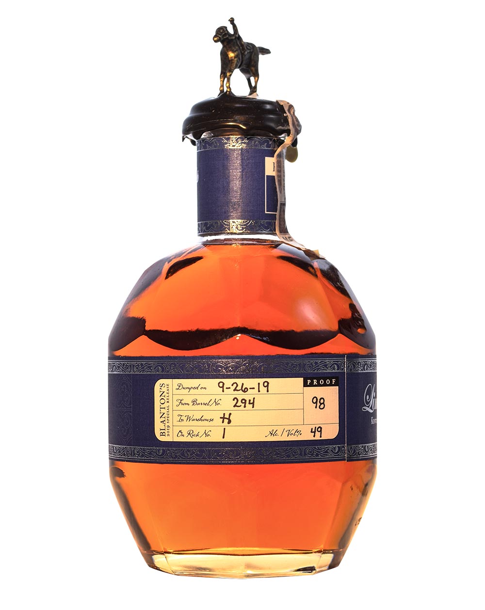 Blanton’s Poland Limited Edition 2019 Back Musthave Malts MHM