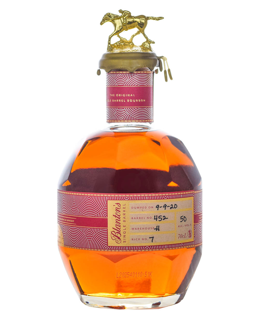 Blanton’s Single Barrel #452 – The French Connection LMDW 2020 Musthave Malts MHM