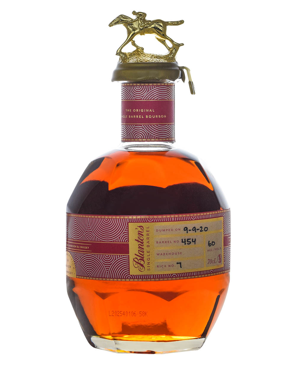 Blanton’s Single Barrel #454 – The French Connection LMDW 2020 Musthave Malts MHM