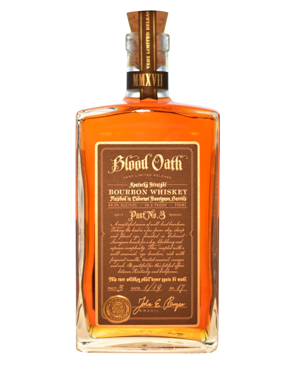 Blood Oath Pact 3 Bourbon Musthave Malts MHM