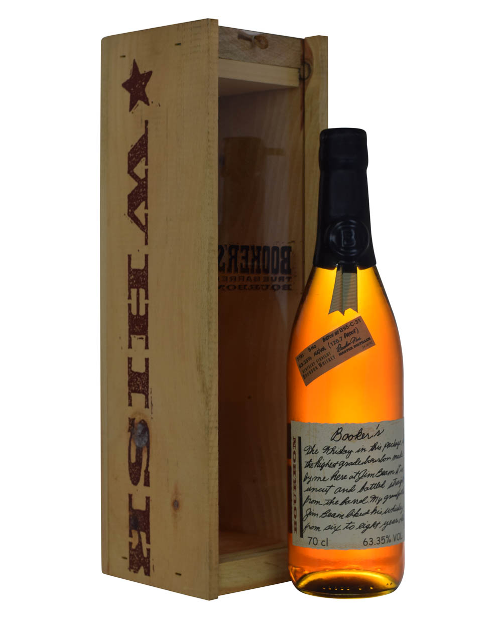 Booker's Batch B95-C-31 7 Years Old Box Musthave Malts MHM