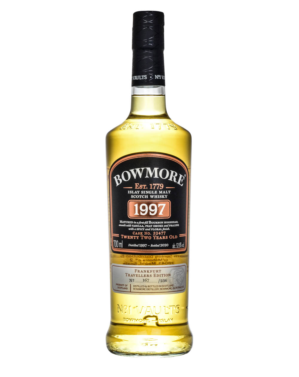 Bowmore 22 Years Old Frankfurt Travaler's Edition 1997 Musthave Malts MHM