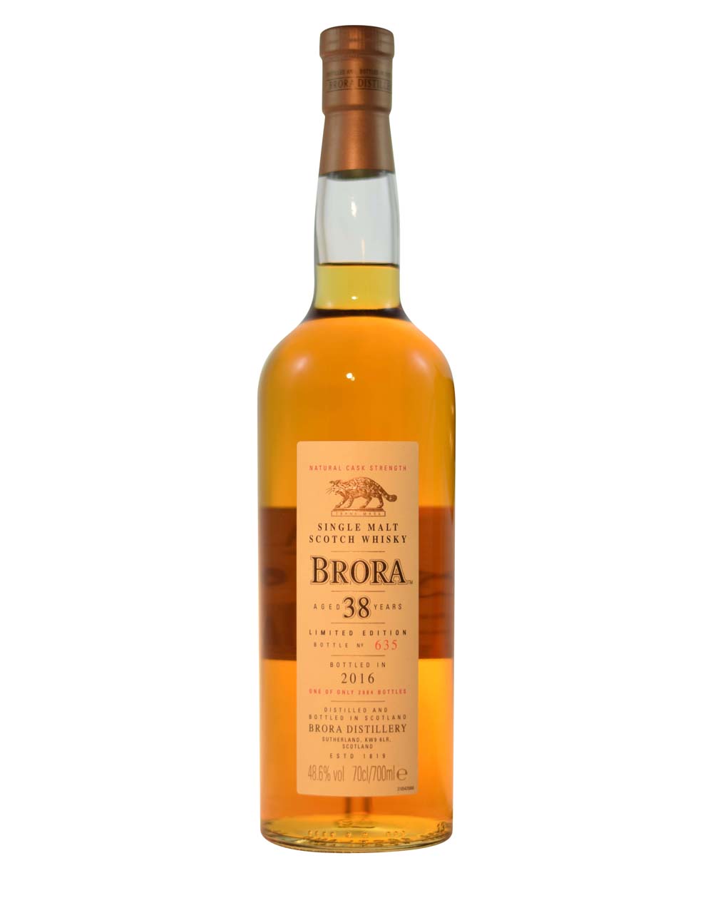 Brora 38 Years Old (Bottle 635) Musthave Malts MHM