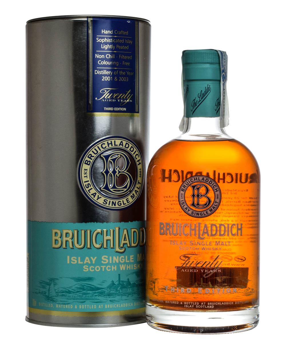 Bruichladdich 20 Years Old Third Edition Tube Musthave Malts MHM