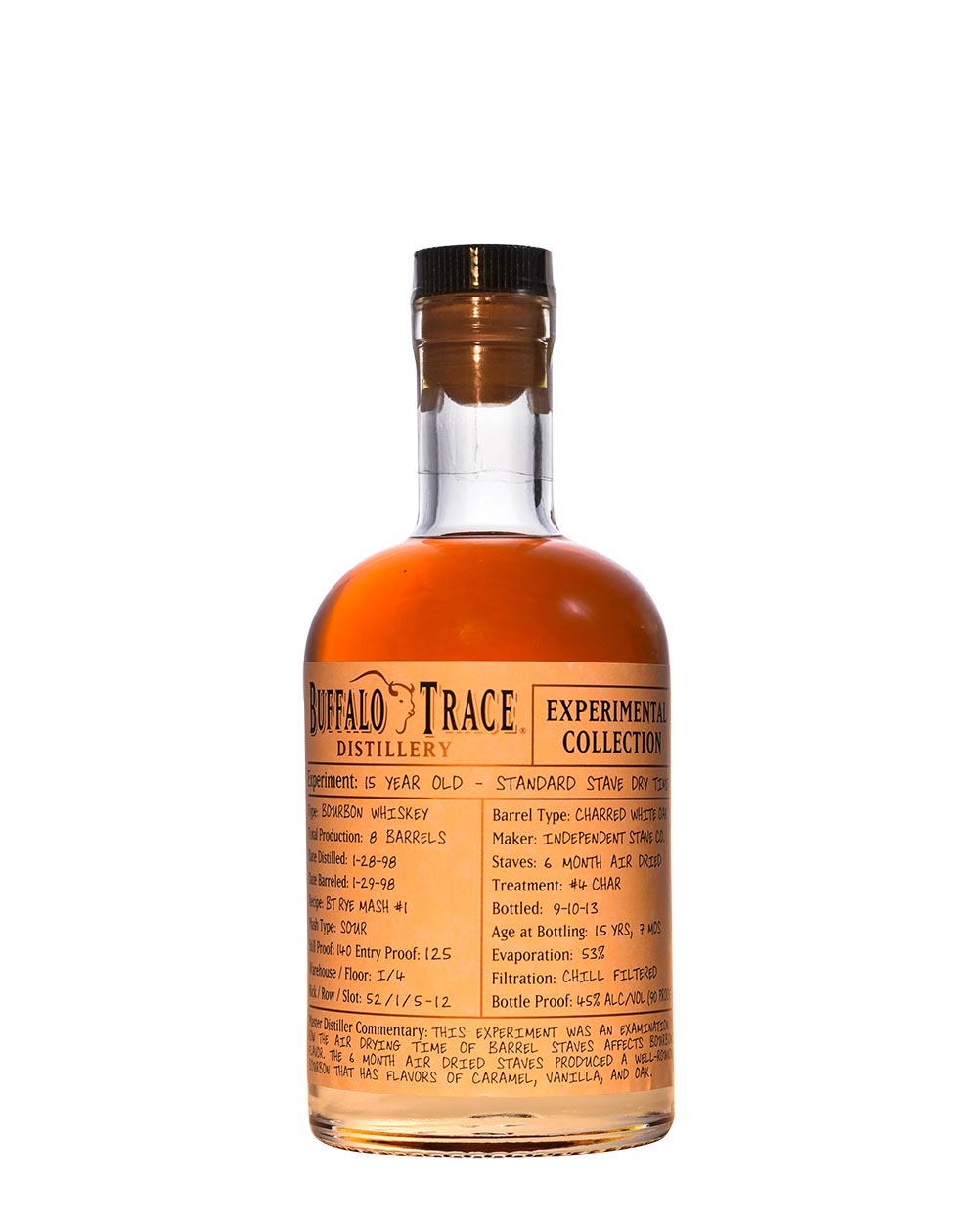 Buffalo Trace Experimental Collection 15 Year Old - Standard Stave Dry Time Musthave Malts MHM