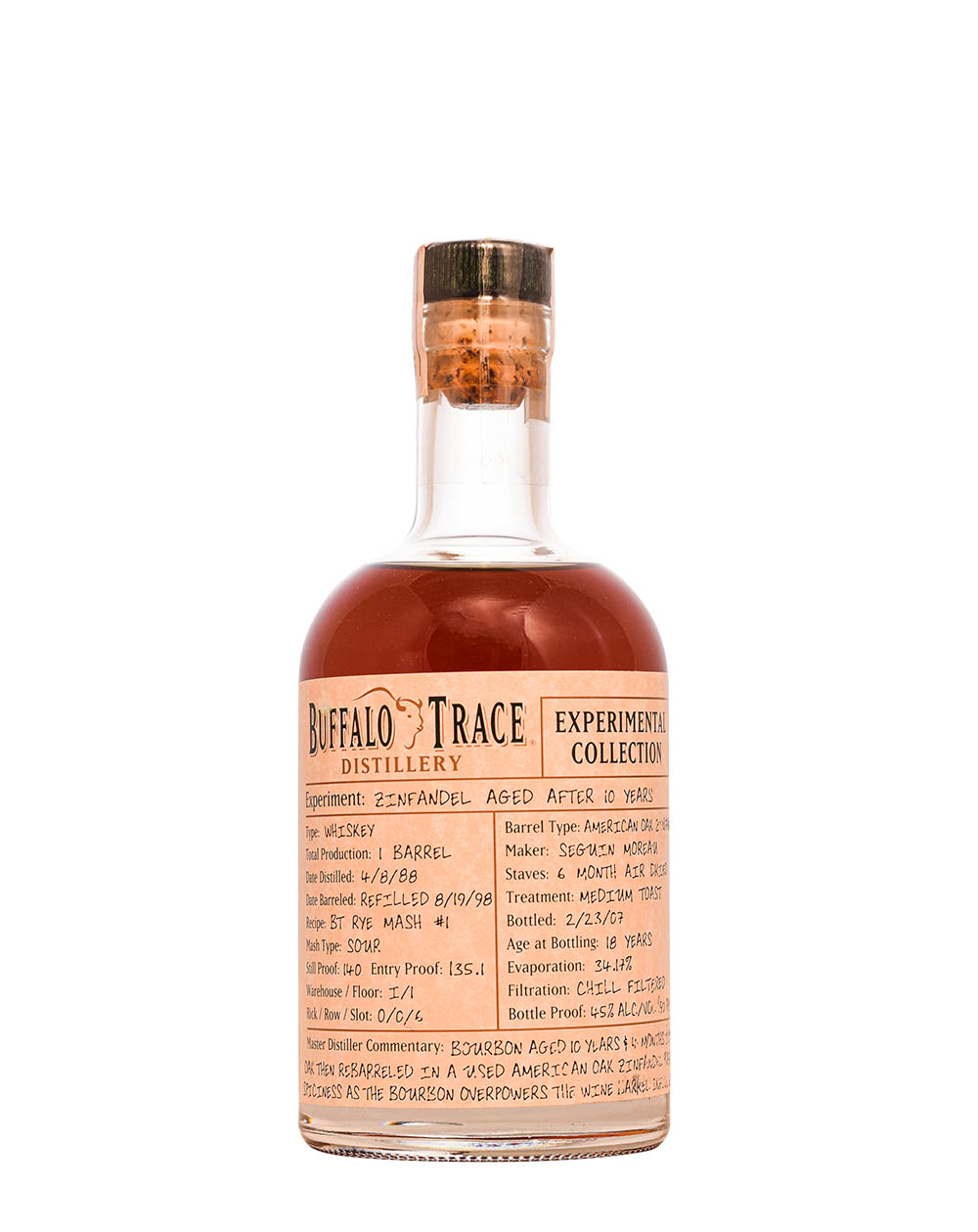 Buffalo Trace Experimental Collection Zinfandel Aged After 10 Years Musthave Malts MHM