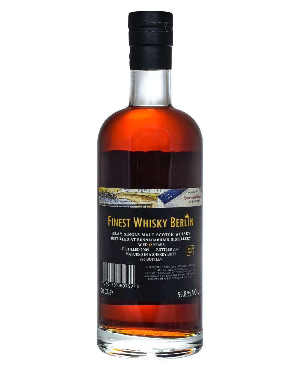 Bunnahabhain 12 Years Old Finest Whisky Berlin 2009 Back Musthave Malts MHM