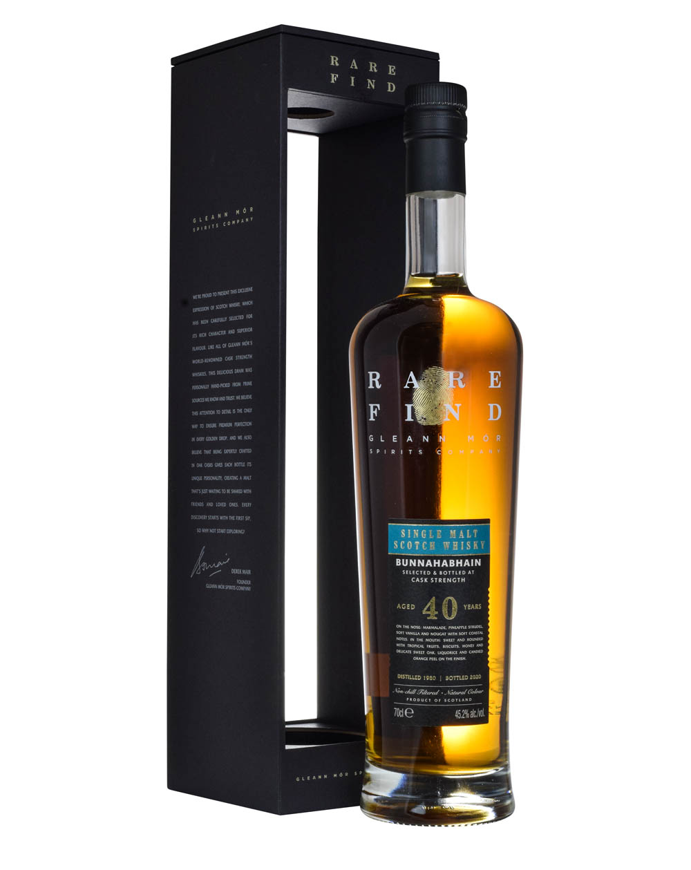 Bunnahabhain 40 Years Old Rare Find 1980 BOx Musthave Malts MHM