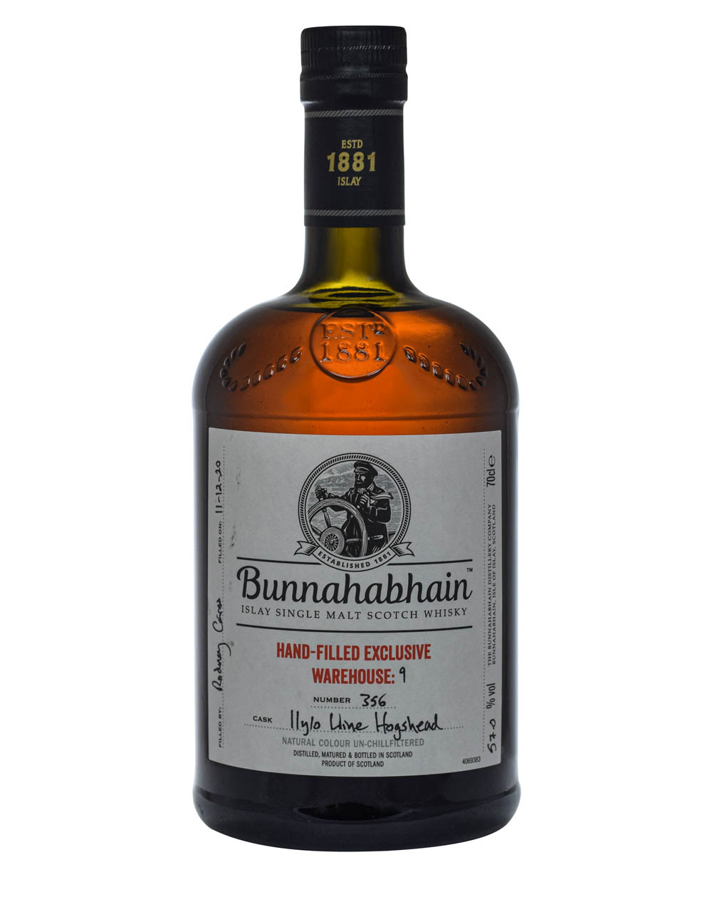 Bunnahabhain Hand-Filled Exclusive 9 Warehouse Lylo Wine Hogshead Musthave Malts MHM