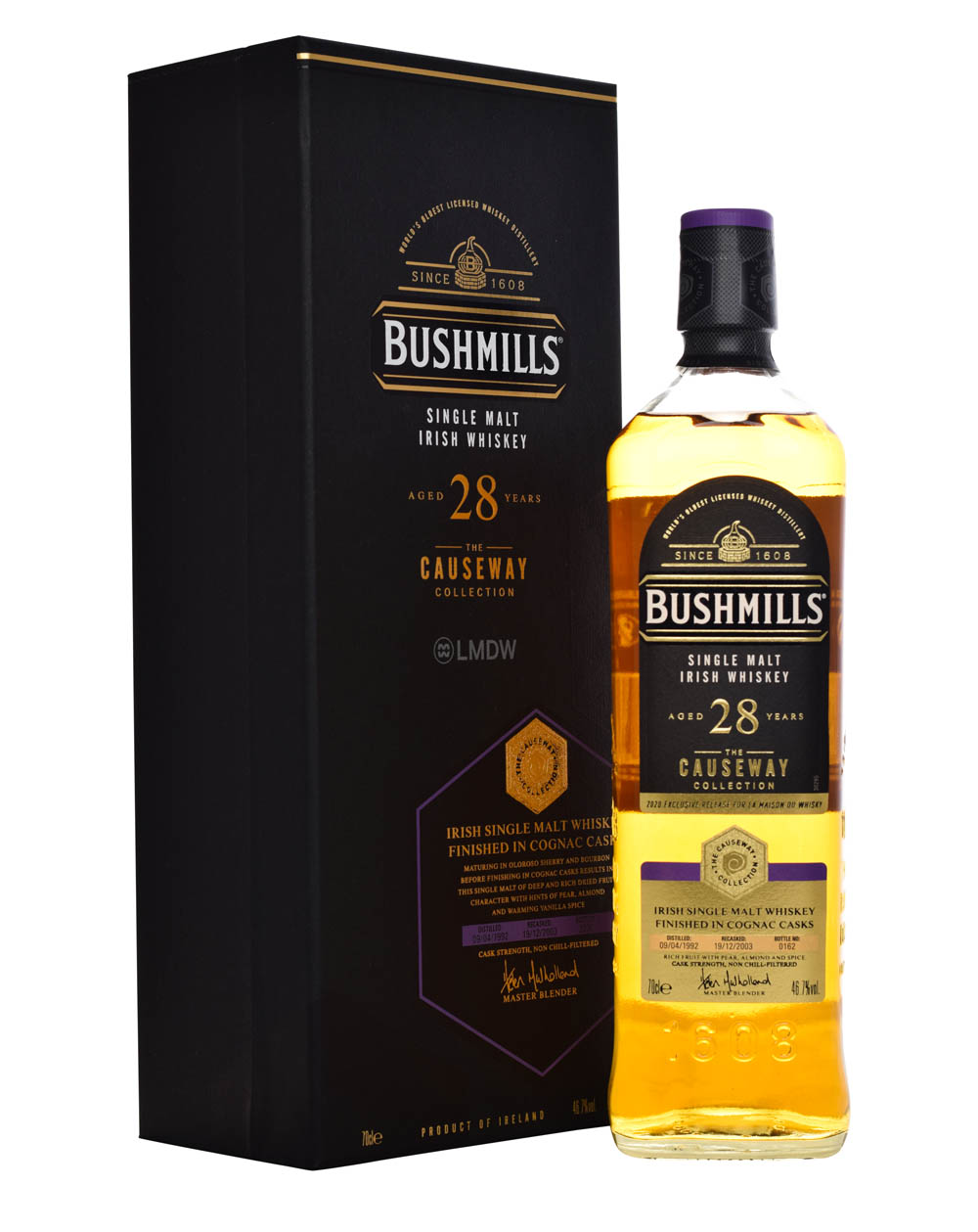 Bushmill 28 Years Old The Causeway Collection 2020 For LMDW Box Musthave Malts MHM