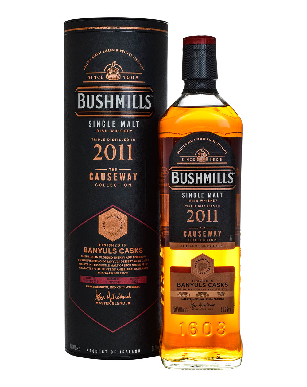 Bushmills 2020 Causeway Collection 2011 Tube Musthave Malts MHM