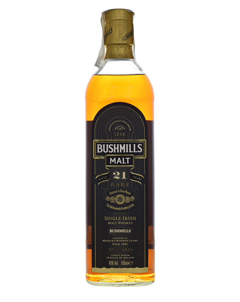 Bushmills Malt 21 Years Old 2001 Musthave Malts MHM 1