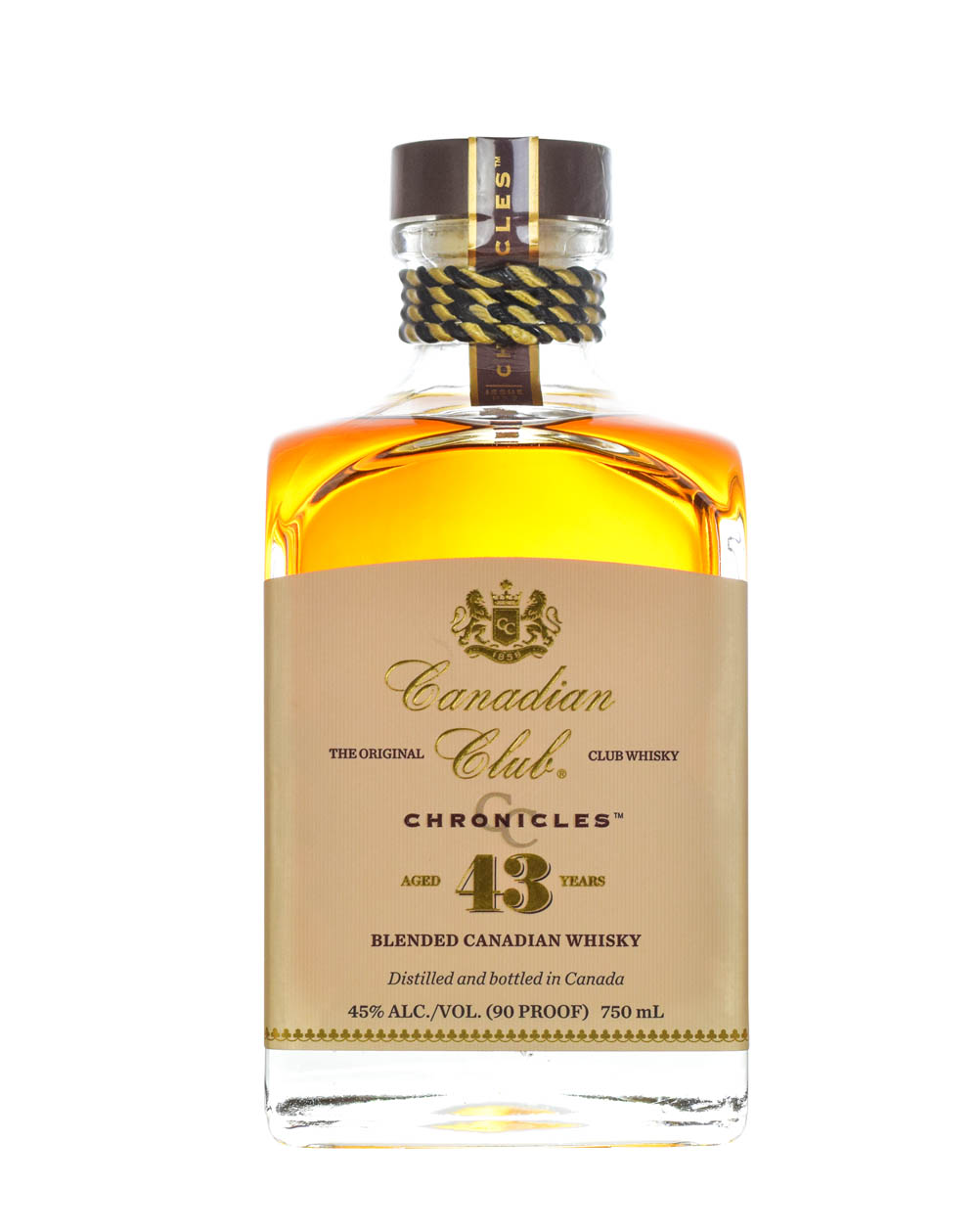 Canadian Club Chronicles 43 Years Old Front