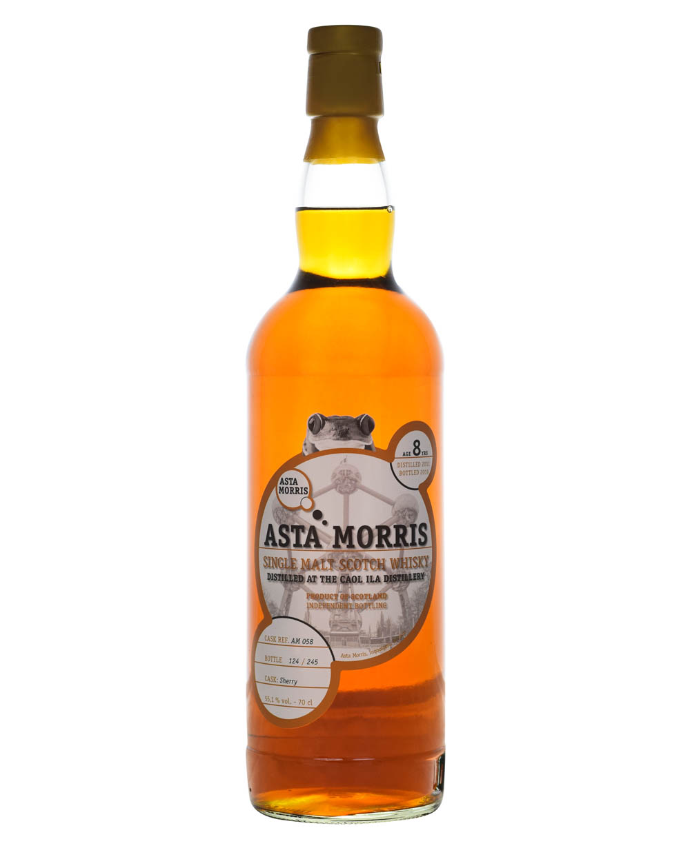 Caol Ila 8 Years Old Asta Morris 2011 Musthave Malts MHM